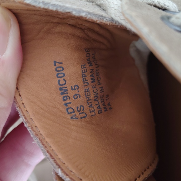 Alpine Design Ortholite Taupe Suede Ankle Chukka Loafer Boots Size 9.5 - Picture 10 of 11